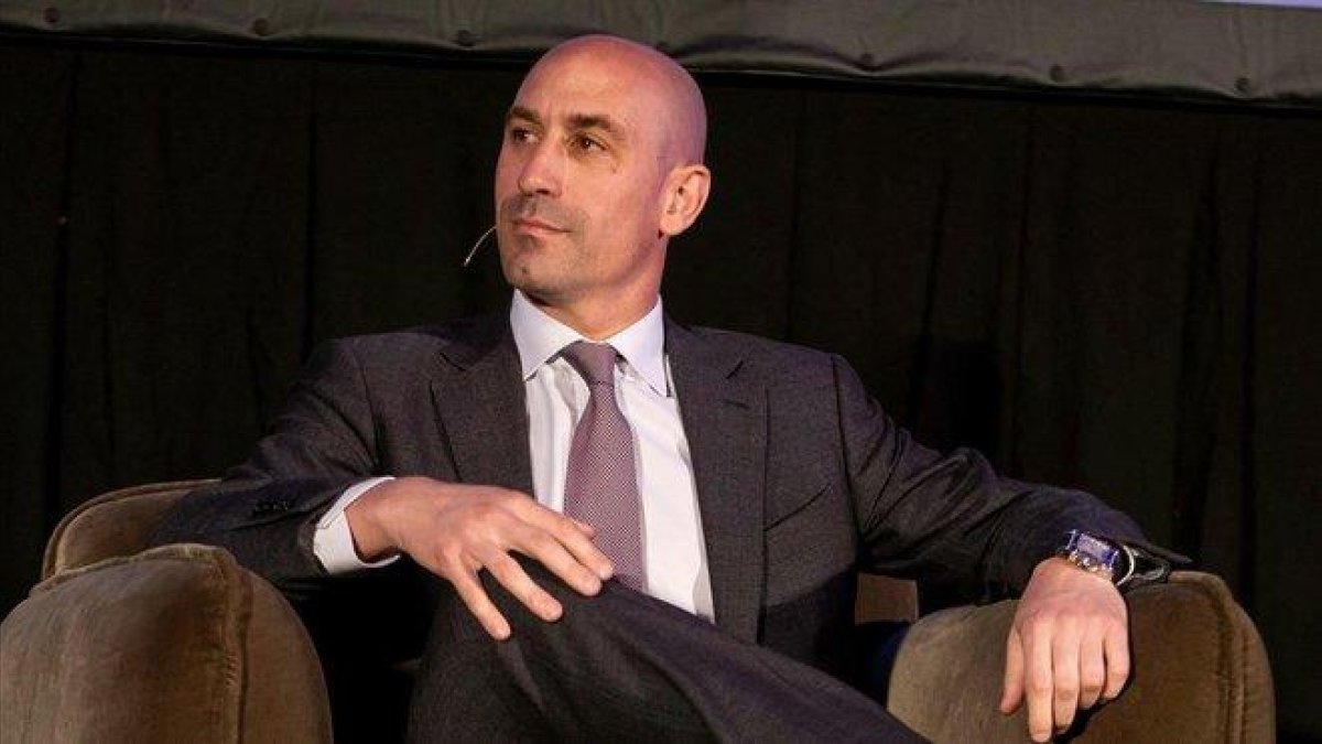 Luis Rubiales, presidente de la Real Federación Española de Fútbol.