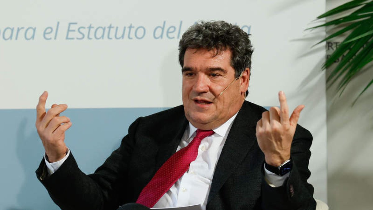 El ministro de Seguridad Social, José Luis Escrivá. J. J. GUILLÉN