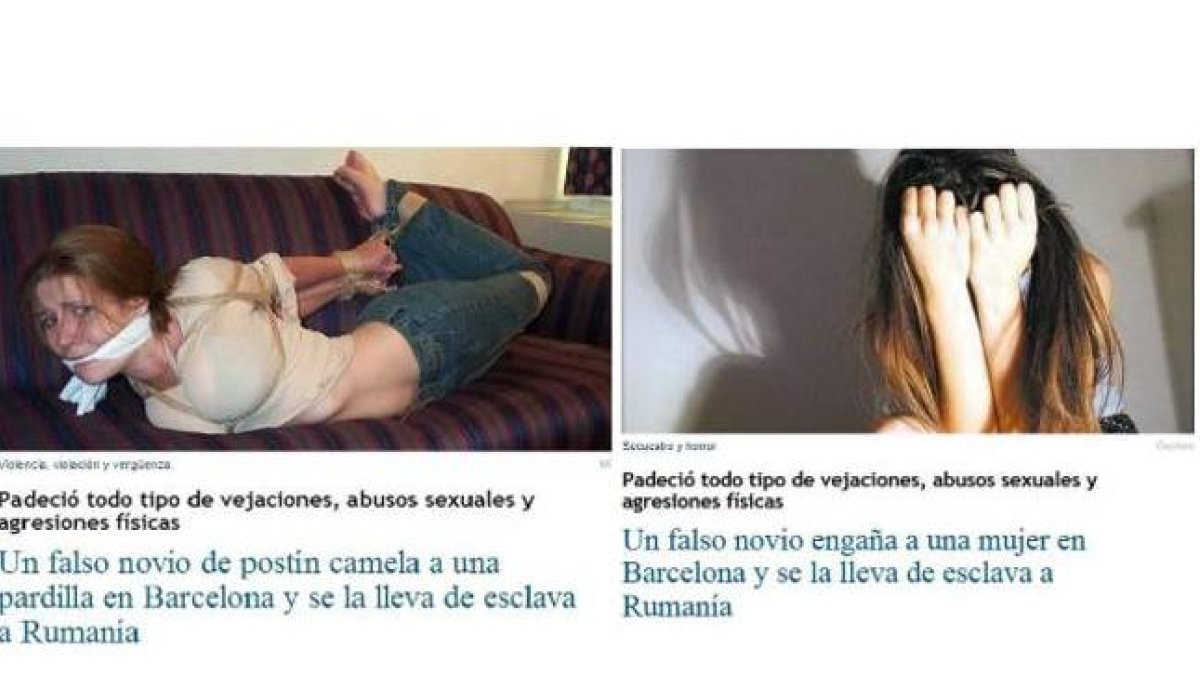 Antes y después de la noticia de 'Periodista Digital', donde se ve el cambio de titular y fotografía.