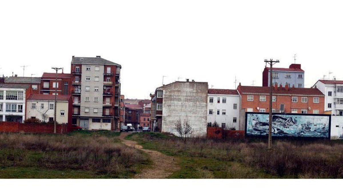 Imagen de la zona de Doctor Fleming que entra dentro del ARU León Oeste.