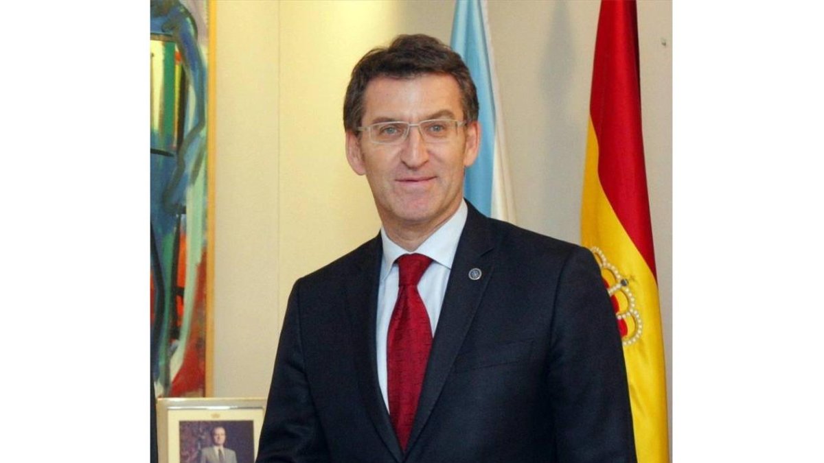 El presidente de la Xunta, Alberto Núñez Feijóo