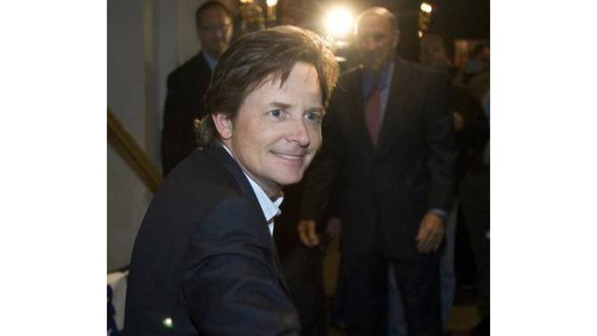 Imagen del 2006 del actor estadounidense Michael J. Fox.