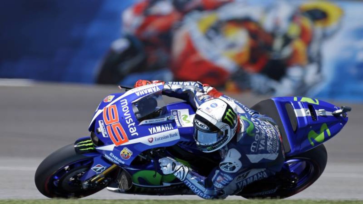 Jorge Lorenzo, en Indianapolis.