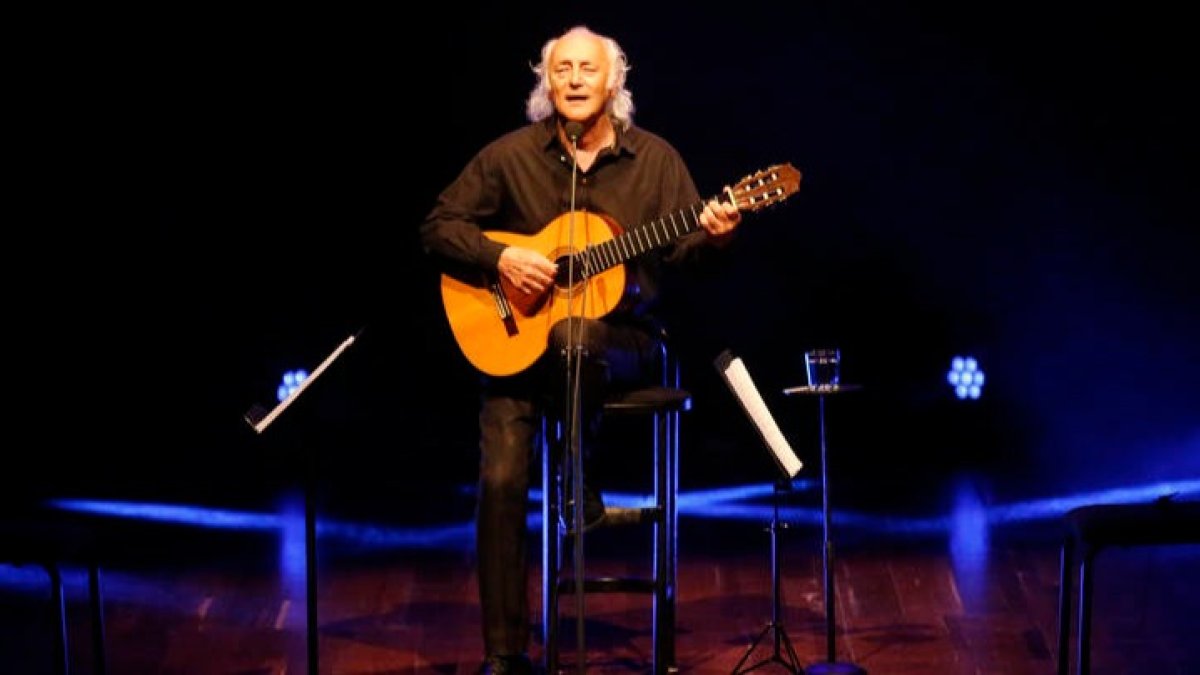 El cantautor leonés Amancio Prada, en una imagen de archivo. FERNANDO OTERO