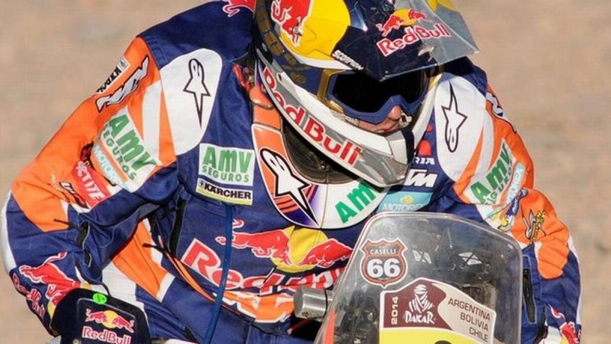 Marc Coma domina el Rali Dakar en motos.