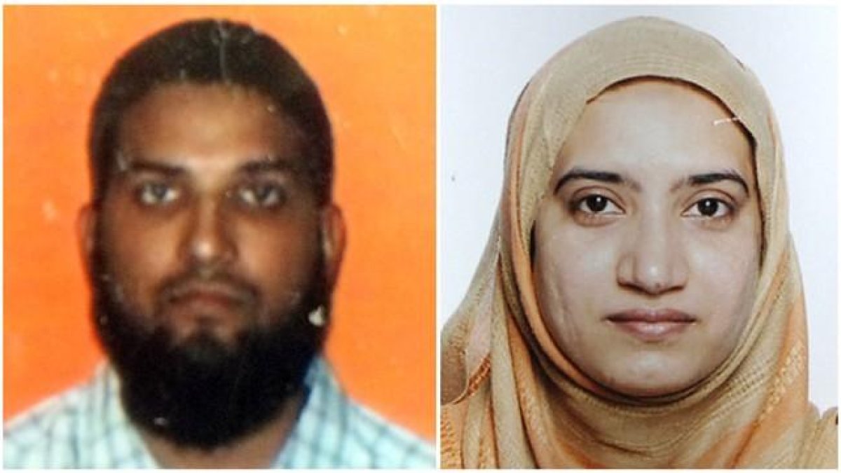 Syed Farook y Tashfeen Malik, los autores del tiroteo de San Bernardino (California).