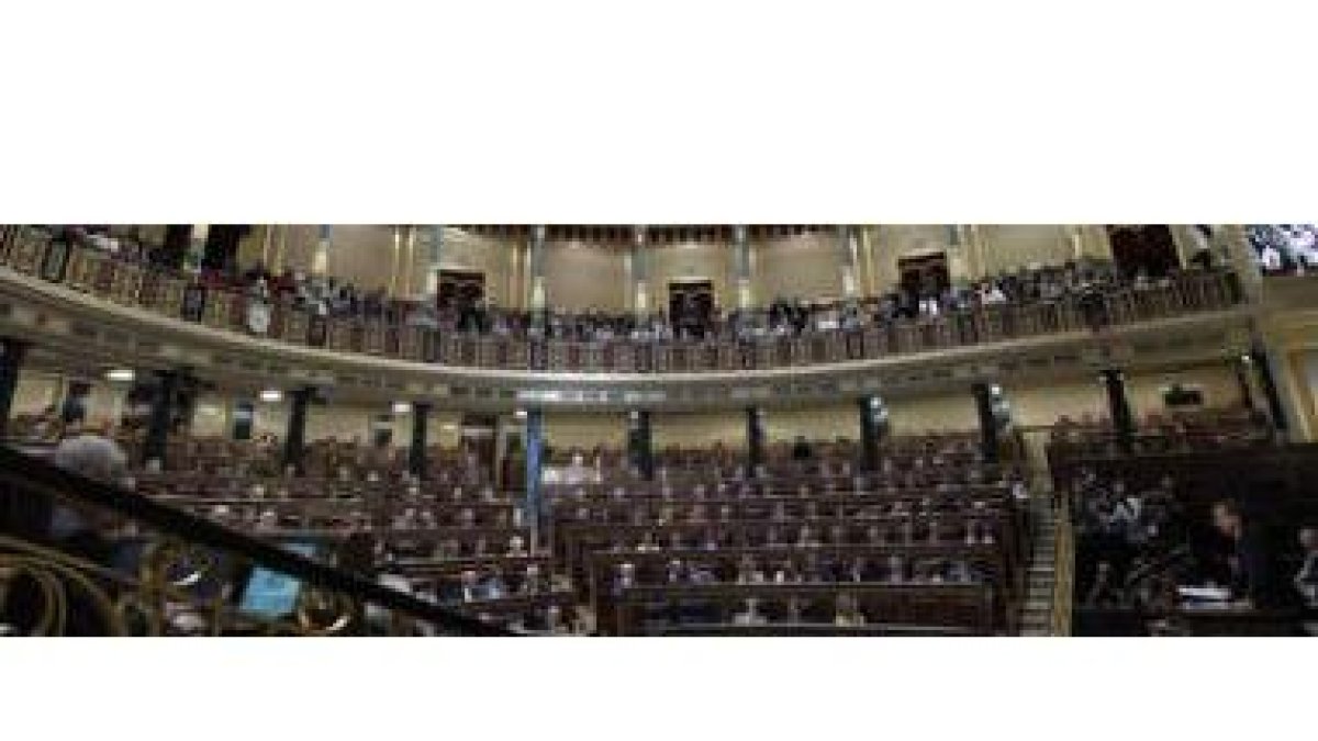 Imagen del Congreso de los Diputados durante la celebración del Debate sobre el Estado de la Nación.