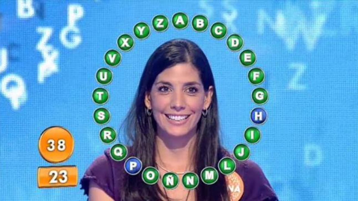 Susana García, concursante ganadora de 'Pasapalabra'.