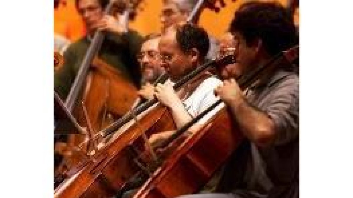 Un ensayo de la Orquesta Nacional de España