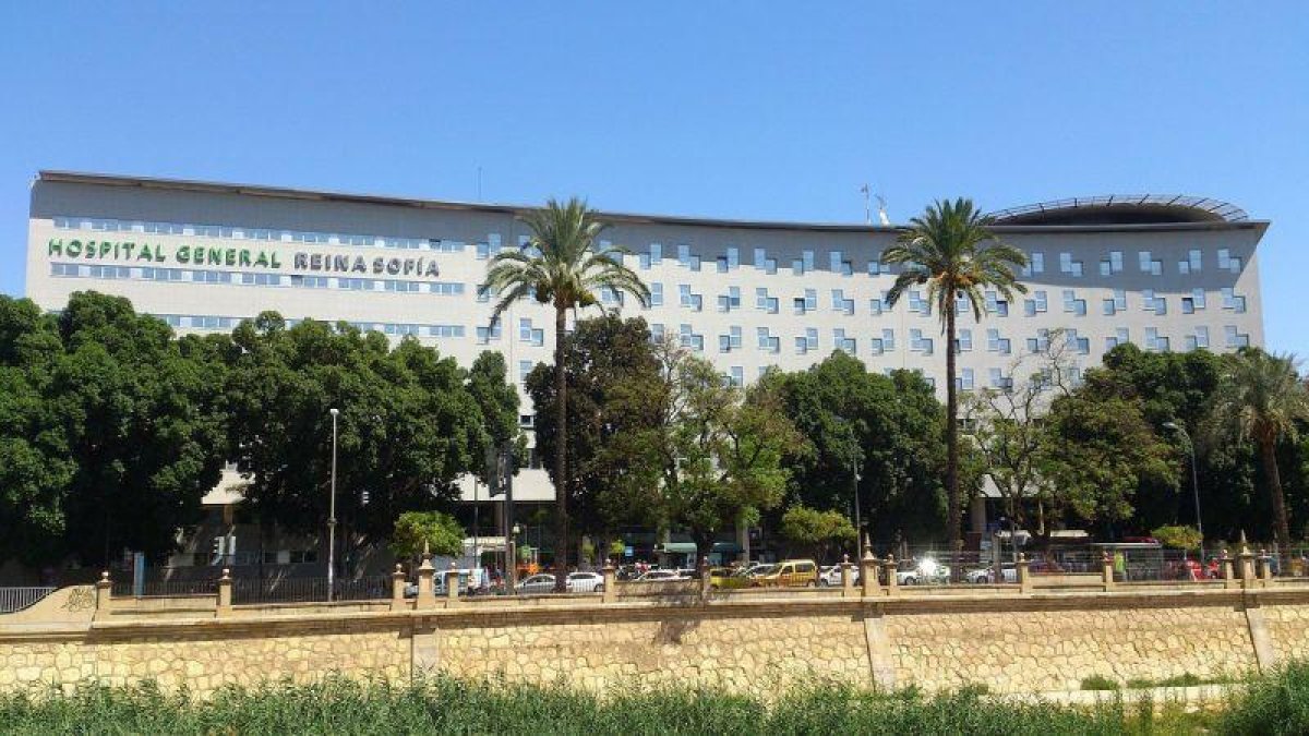 El Hospital Reina Sofía de Murcia.