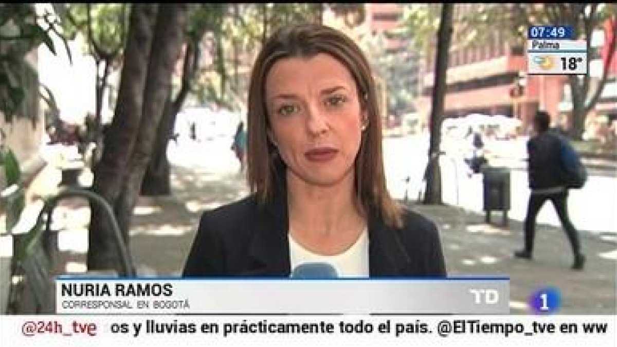 La corresponsal de TVE Nuria Ramos relata su retención en el aeropuerto de Venezuela