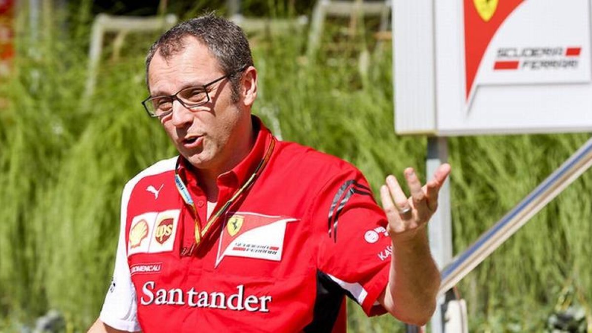 Stefano Domenicali, durante el GP de Baréin, en el circuito de Sakhir.