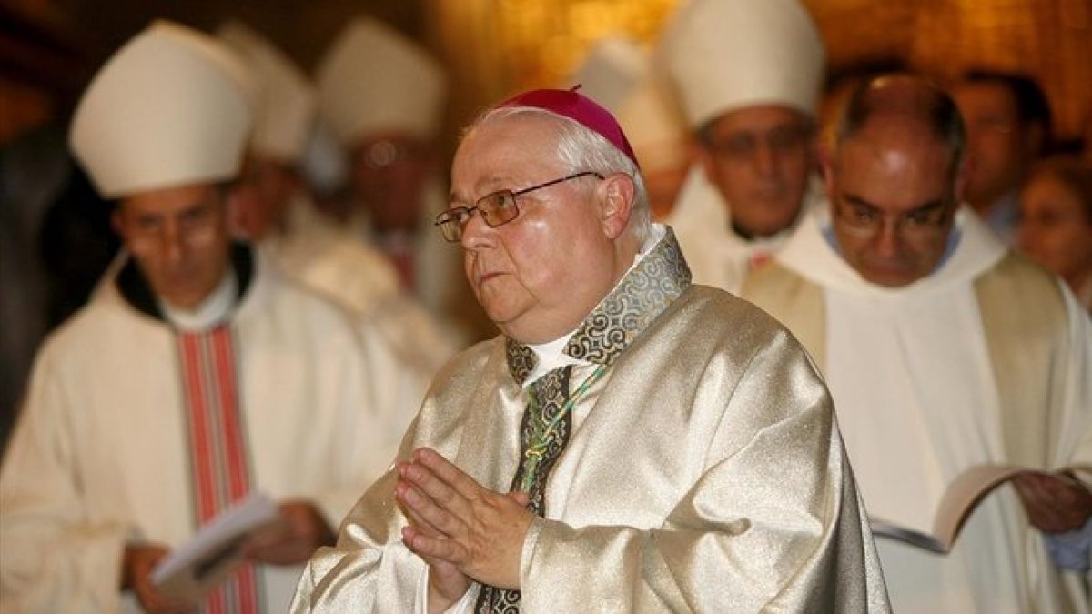 El obispo de Girona, Francesc Pardo.
