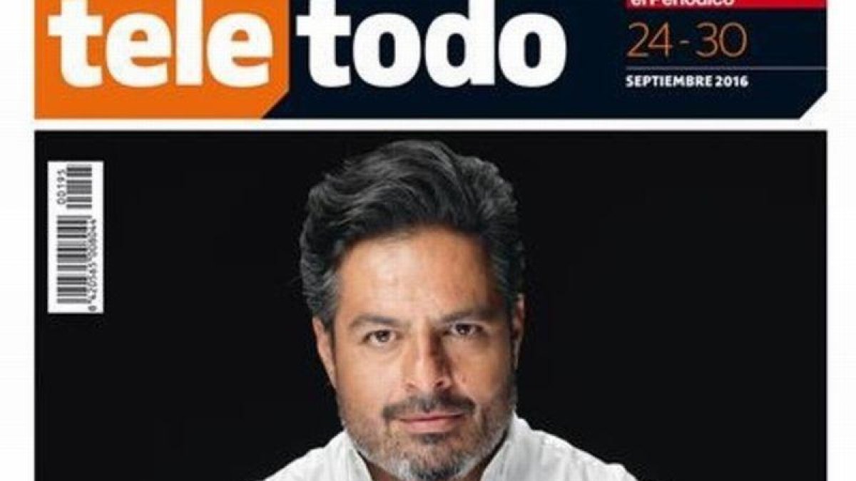 Jalis de la Serna, en la portada del suplemento 'Teletodo' del sábado 24 de septiembre.