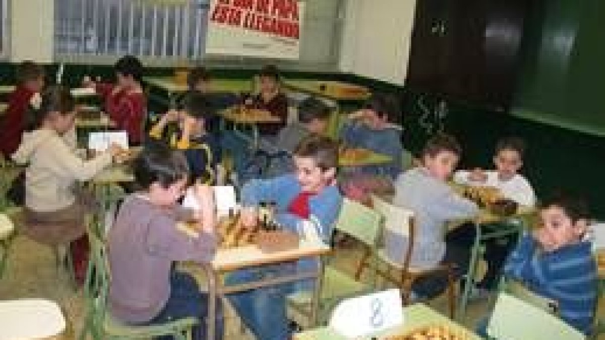 Los más pequeños se sumaron al torneo de ajedrez en categoría de prebenjamines