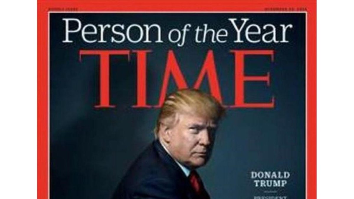 Trump. persona del año para 'Time'.