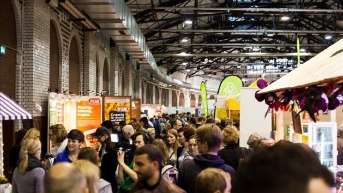 La feria Veggie World de Munich en el 2016.