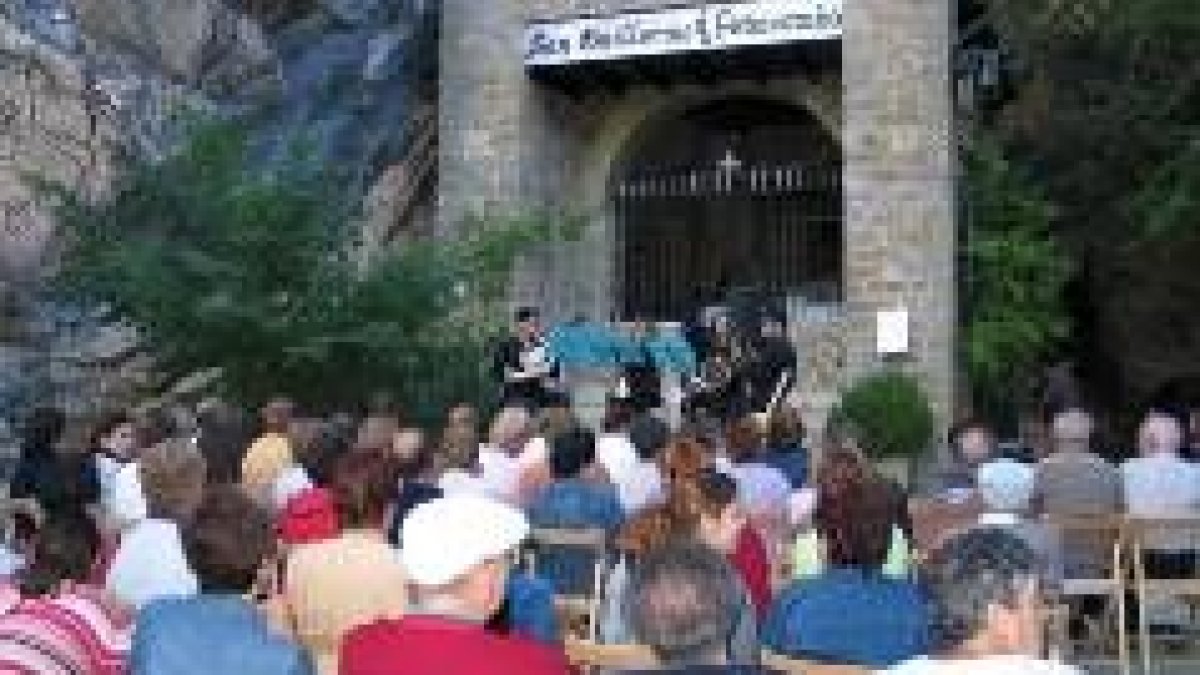 Último de los conciertos que se celebró en la ermita de Santa Bárbara