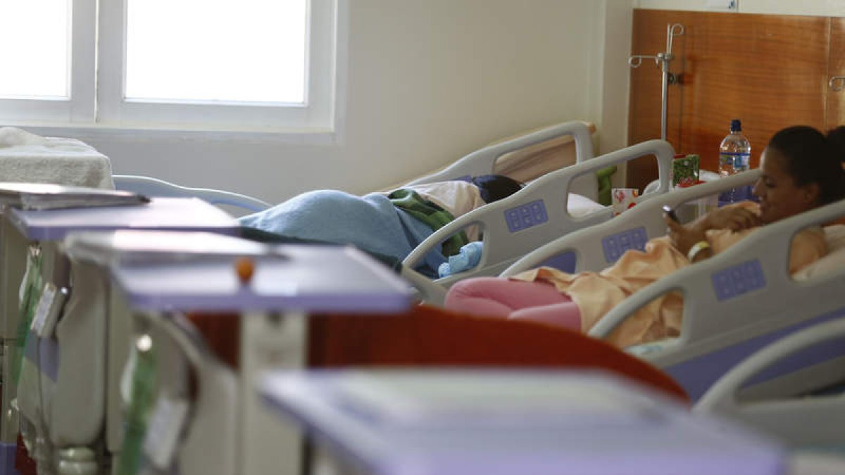 Menores ingresados en las camas especializadas de un hospital pediátrico de Bolivia. A. P.