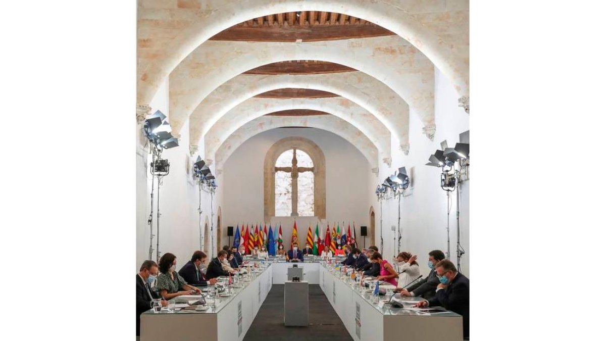 Vista de la XXIV Conferencia de Presidentes. EFE /JUANJO MARTIN/POOL
