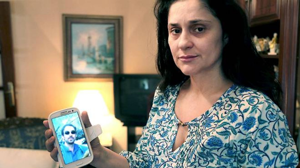 Julia Ordóñez, la mujer de uno de los tres espeleólogos que permanecían desaparecidos desde hace varios días en el sur de Marruecos.