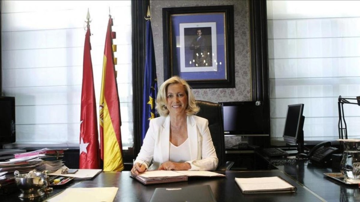 La delegada del Gobierno en Madrid, Concepcion Dancausa