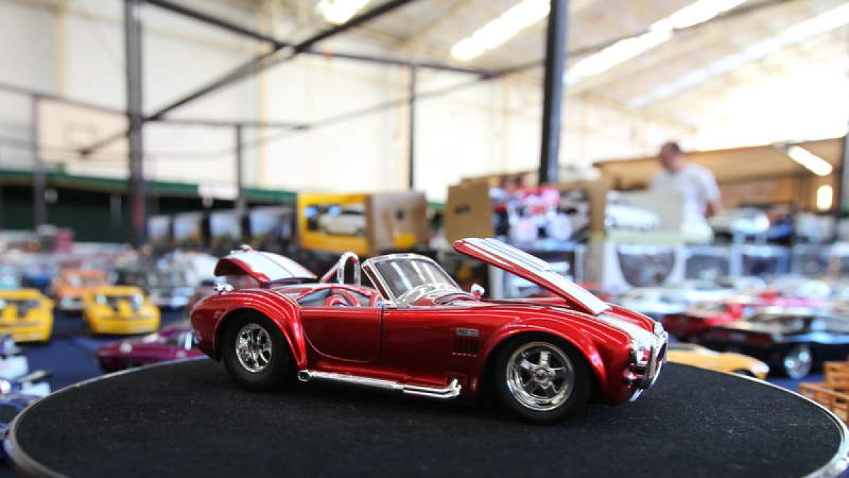 Exposición de miniaturas que pudo verse en la pasada edición de la Feria del Motor.