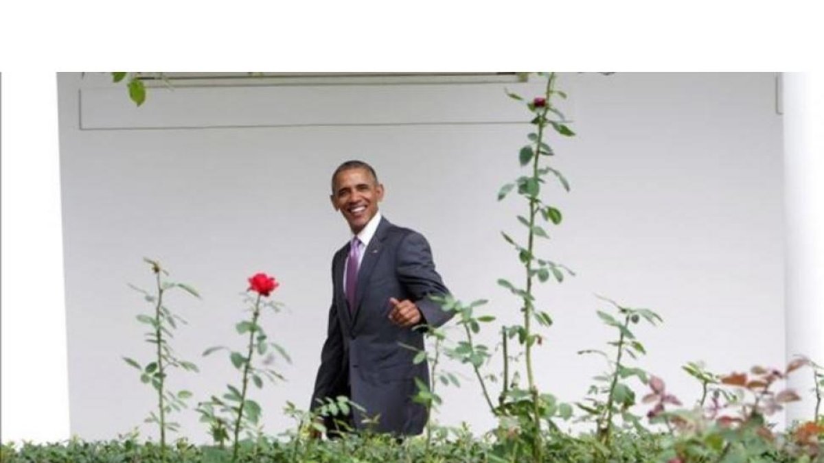 El presidente Barack Obama en la Casa Blanca.