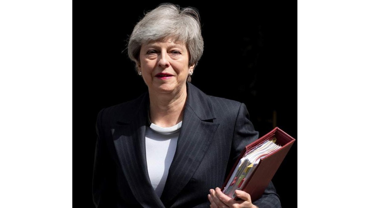 La primera ministra británica, Theresa May. WILL OLIVER