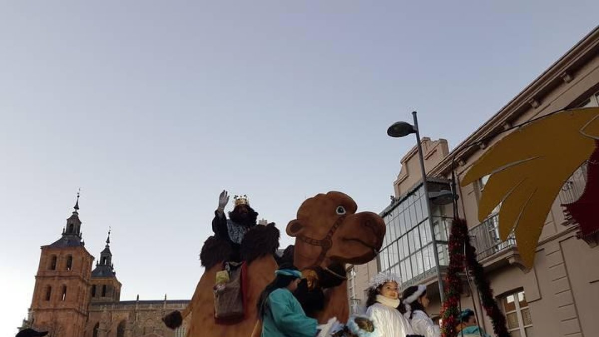 Cabalgata en Astorga.