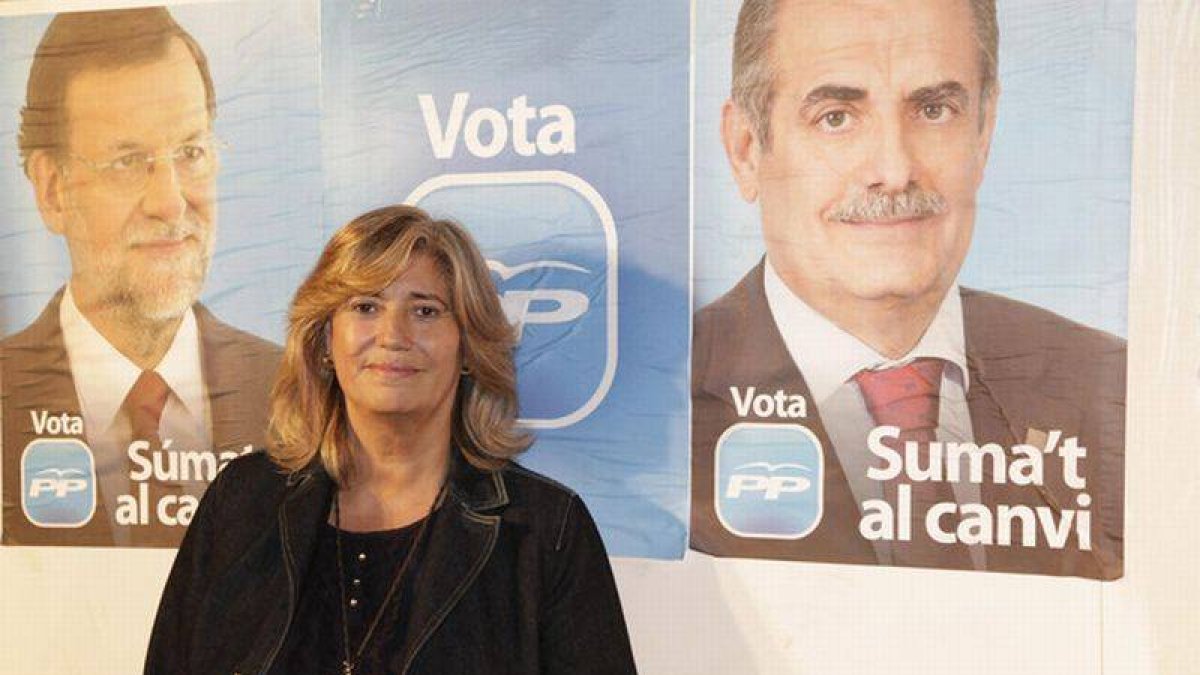 La candidata del PP Francisca Pol Cabrer.