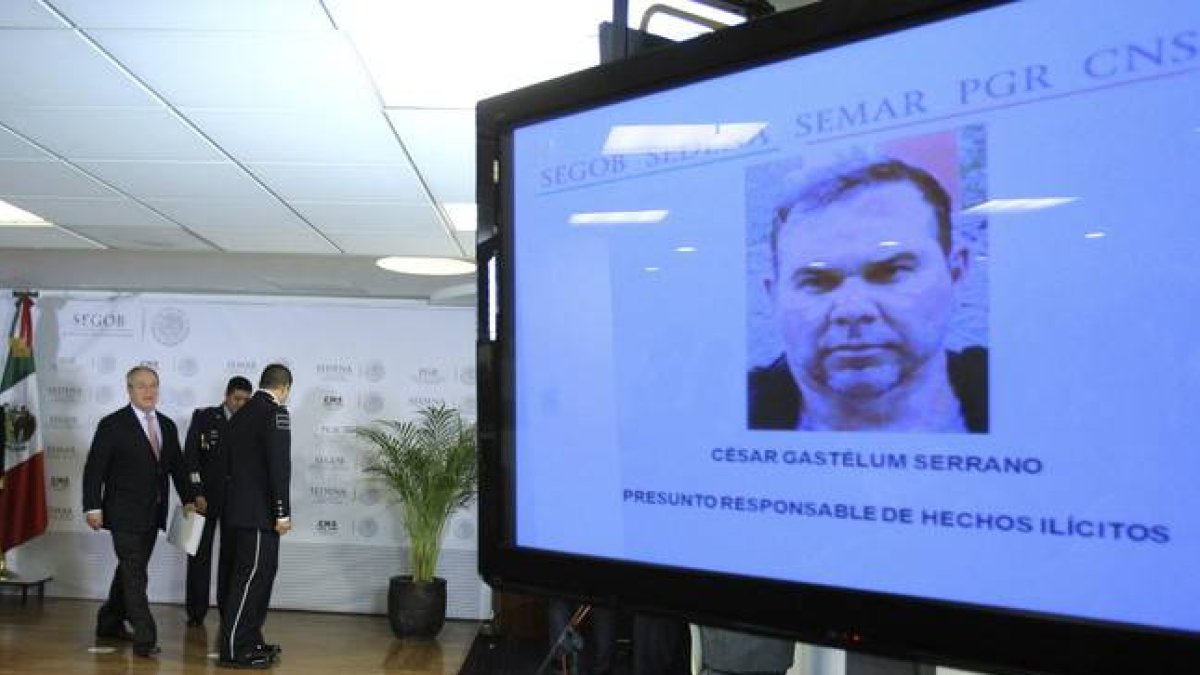 Una fotografía de César Gastelum Serrano, uno de los narcotraficantes más buscados por el Gobierno de Estados Unidos y considerado uno de los capos del cártel de Sinaloa.