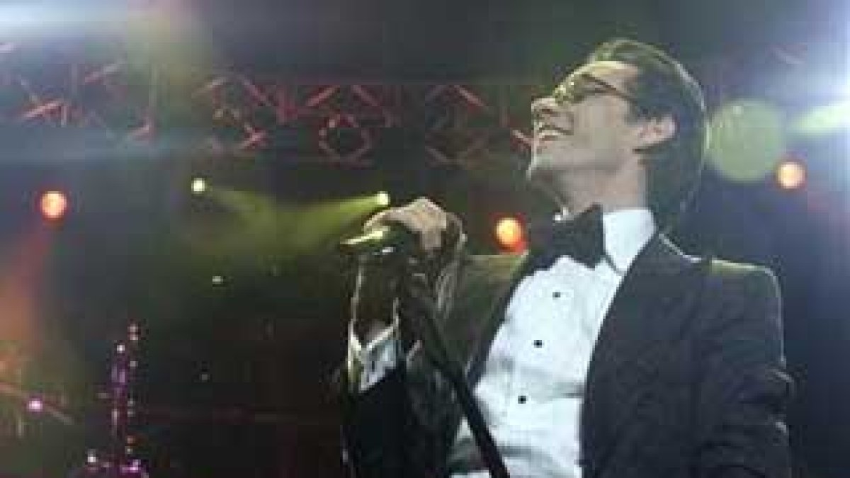 El cantante puertorriqueño Marc Anthony.