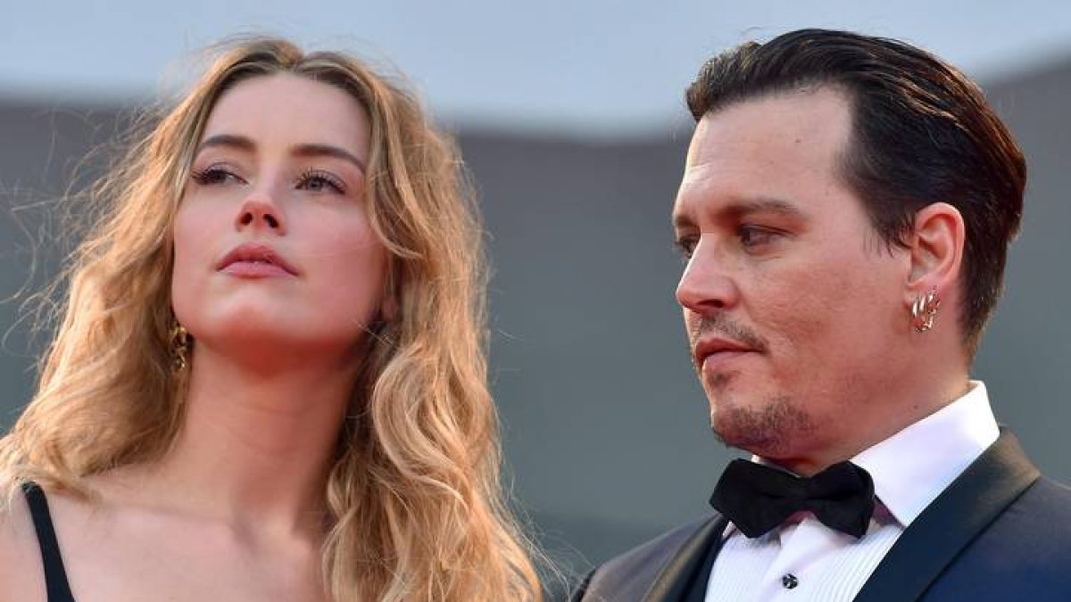 Amber Heard y Johnny Deep. ETTORE FERRARI