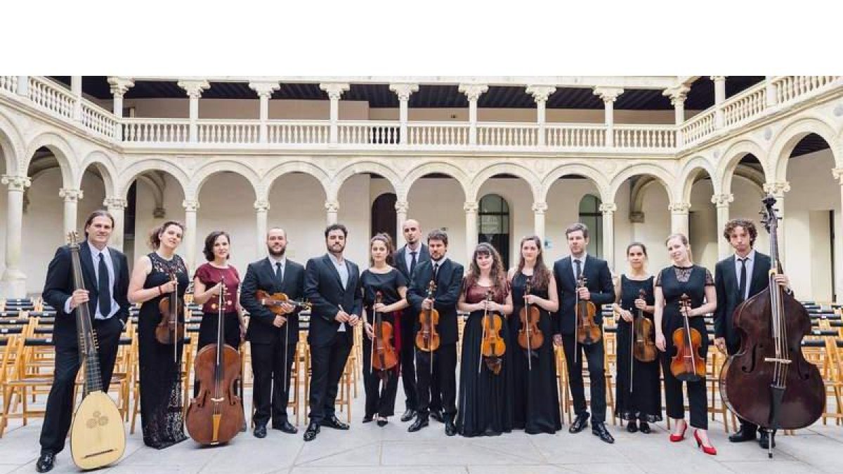 La formación Nereydas, que ofrecerá mañana un concierto en la Catedral de Toledo con música del leonés Francisco Antonio Gutiérrez. IKO PB PHOTOGRAPHER / CNDM