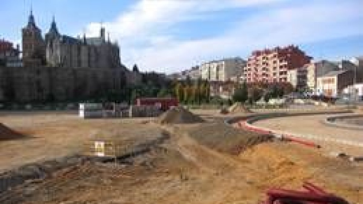 Las obras de la rotonda en El Melgar alterarán la concepción del futuro párking subterráneo previsto