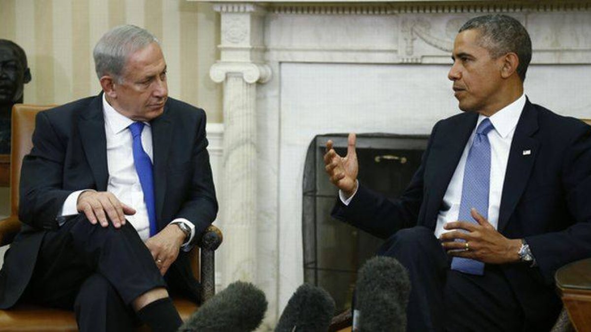 Barack Obama y Benjamin Netanyahu, el pasado septiembre, en un encuentro en la Casa Blanca.