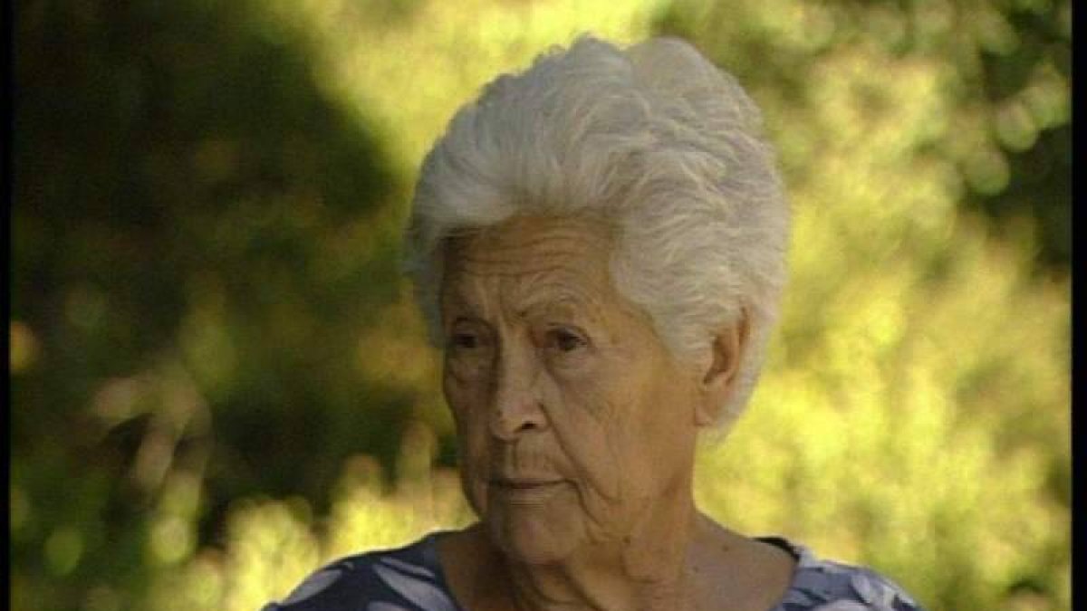 Amalia de la Fuente Peral tiene 95 años.