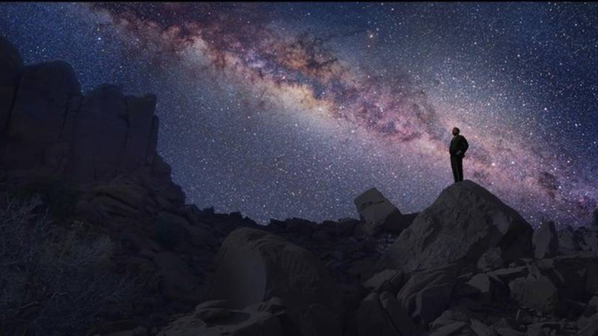 Una imagen de la serie divulgativa 'Cosmos', creada por Carl Sagan.