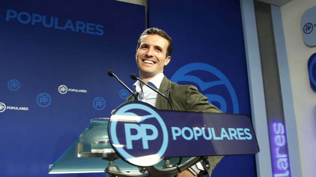 El vicesecretario General de Comunicación del PP, Pablo Casado.