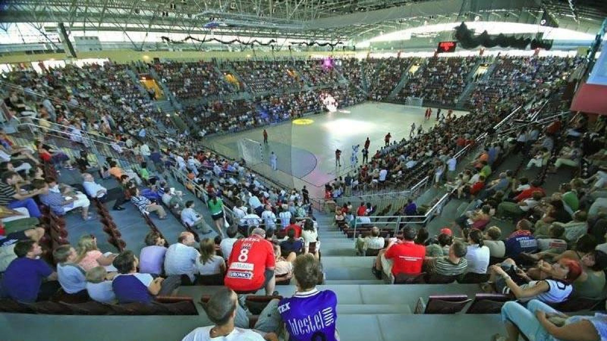 El Veszprém Arena donde se jugará la vuelta de la eliminatoria.