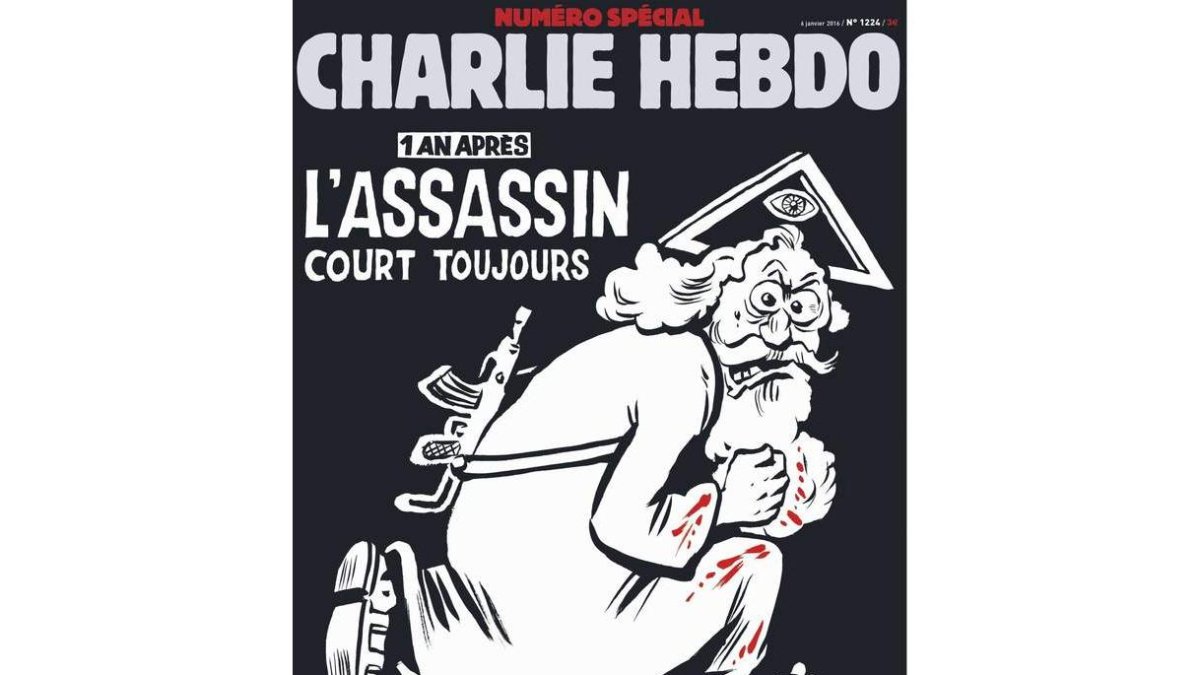 La portada del número especial 1224 de la revista ‘Charlie Hebdo’.