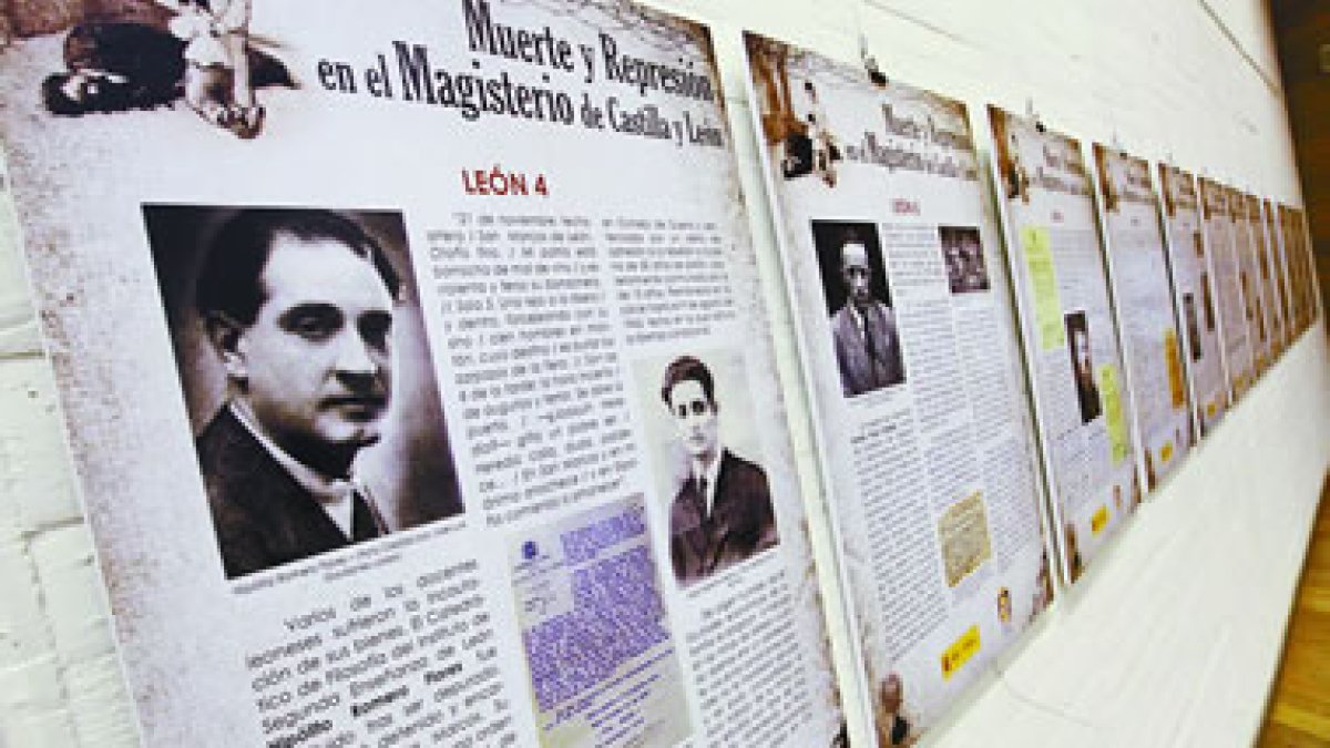 La exposición que se ha instalado en el Auditorio de León está abierta al público.