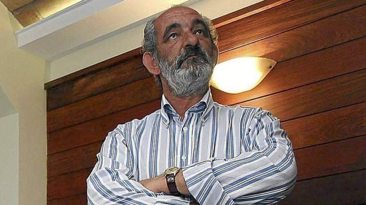 El ex presidente de Caja España-Duero, Santos Llamas, en una foto de archivo.