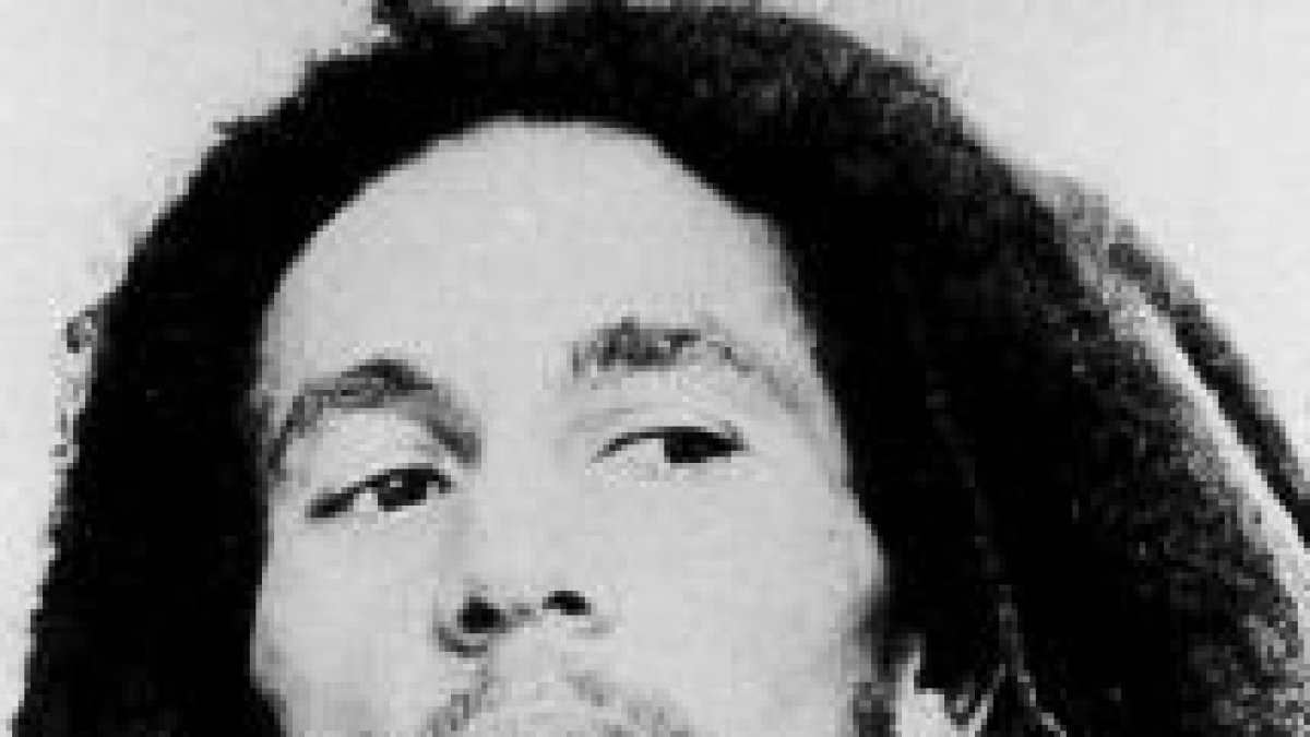 Foto de Bob Marley tomada, precisamente, en el mismo año del concierto de Hollywood