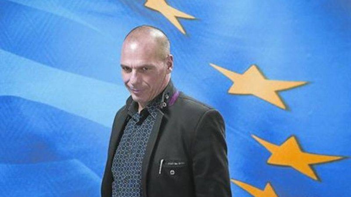 Yanis Varoufakis a su llegada a la reunión del Gobierno griego.