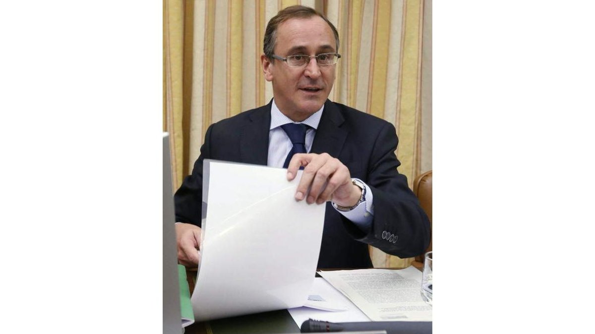 El ministro de Sanidad, Alfonso Alonso.