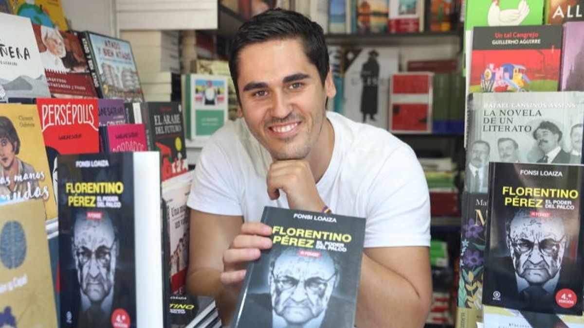 El periodista Fonsi Loaiza es el autor del libro 'Florentino Pérez, el poder del palco'. F. L.