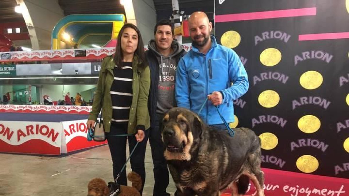 José Manuel Moncó con Brote de Filandón, el flamante campeón de España