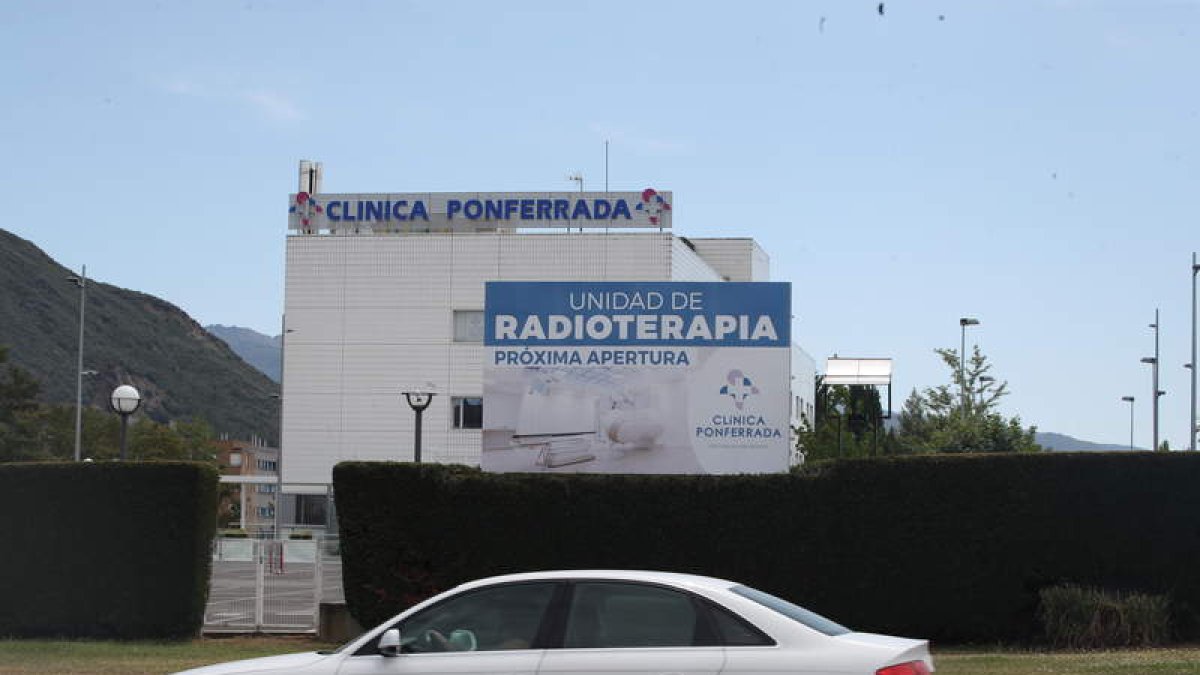 En julio ya se anunciaba la apertura de Radioterapia. ANA F. BARREDO